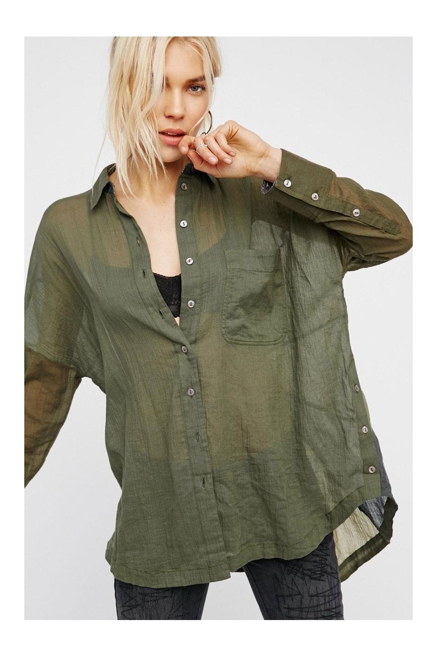 Rainbow Rays Buttondown Army