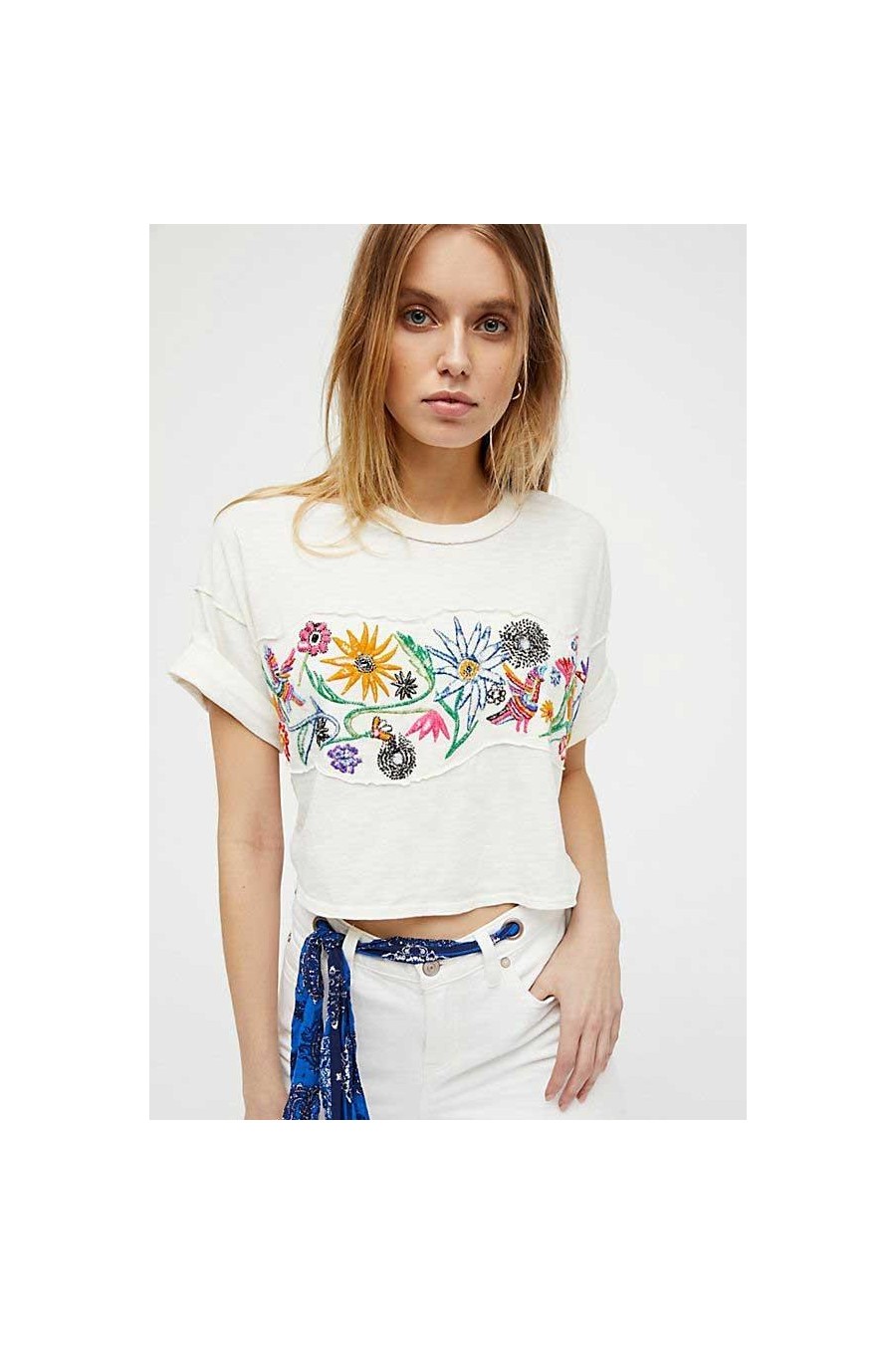 Garden Time Tee - Ivory