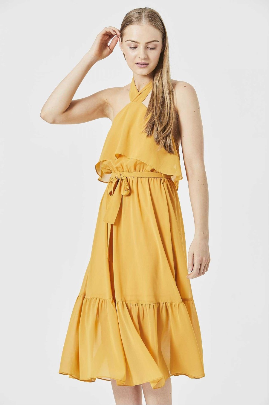 Avril Dress | Yellow