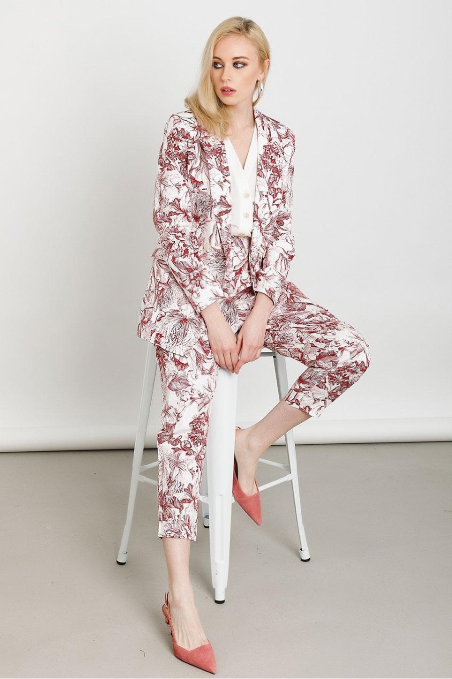 Floral Blazer