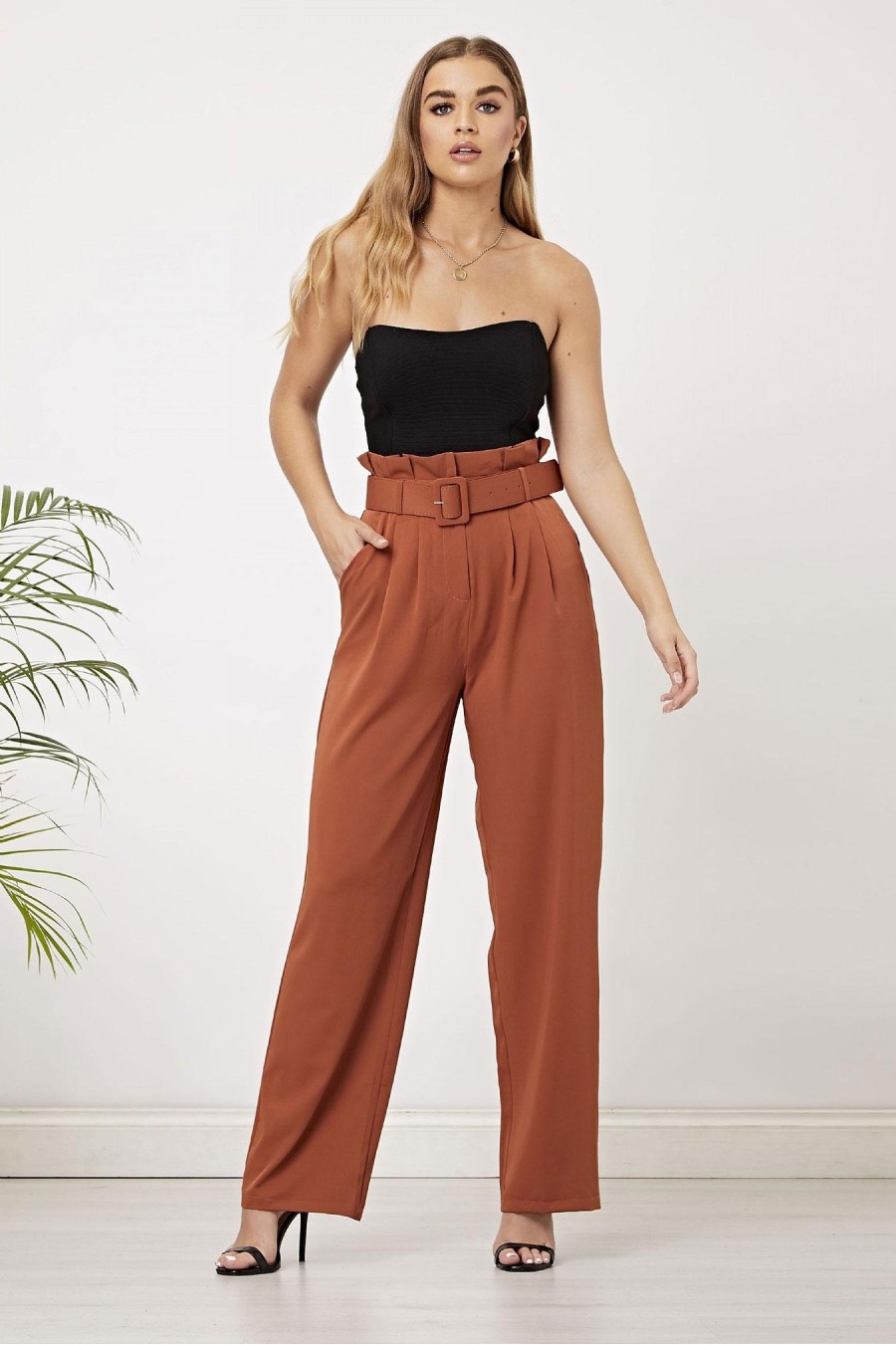 Emilia Pants | Rust