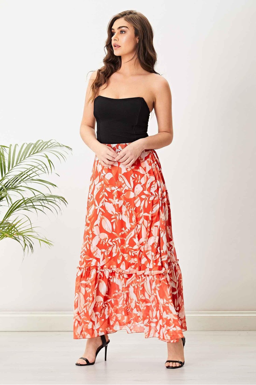 Gemma Skirt | Orange