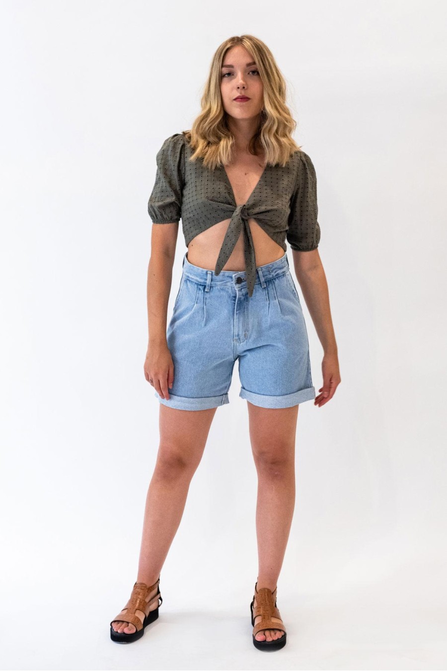 Irish Shorts | Light Blue Wash