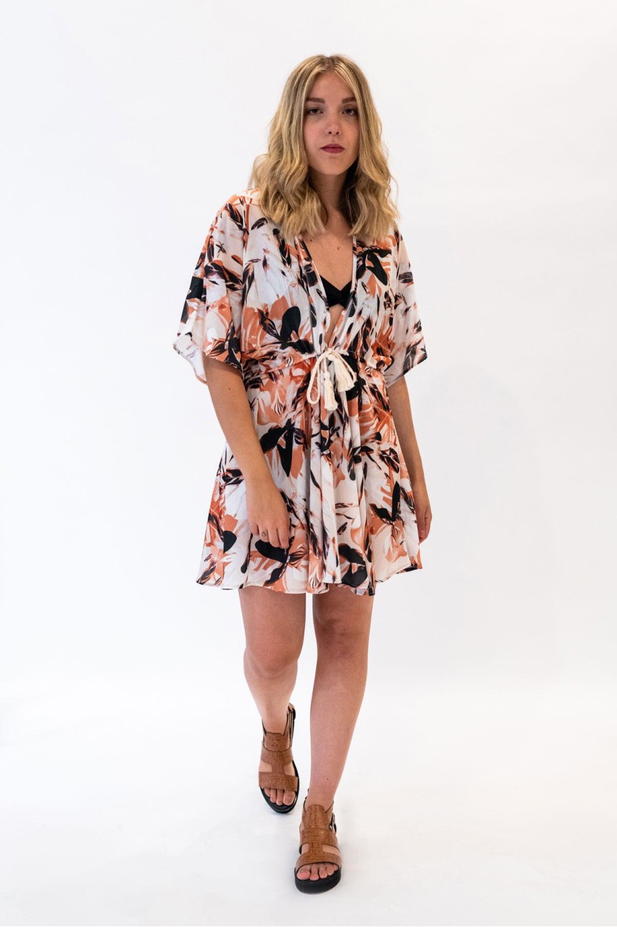 Carmella Mini Dress | Coral