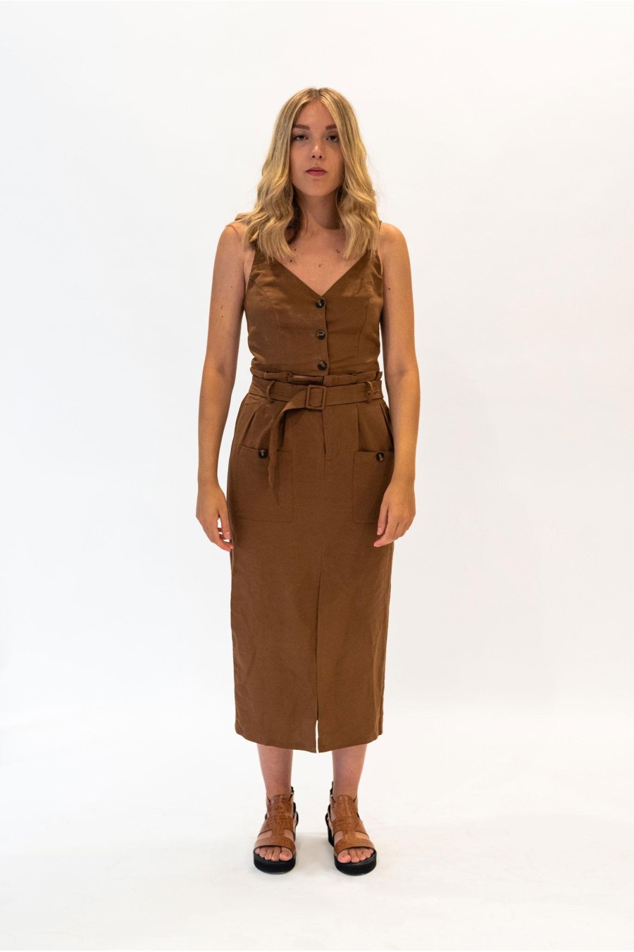 Safari Skirt | Chocolate