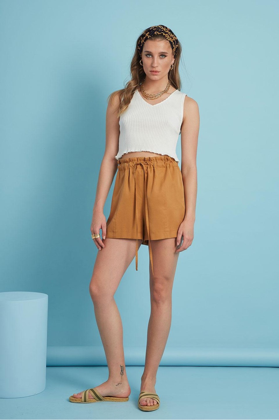 Casual Shorts | Caramel