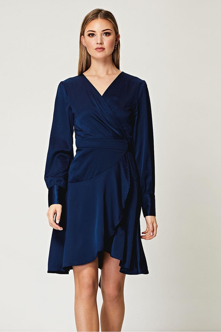 Leia Dress | Navy