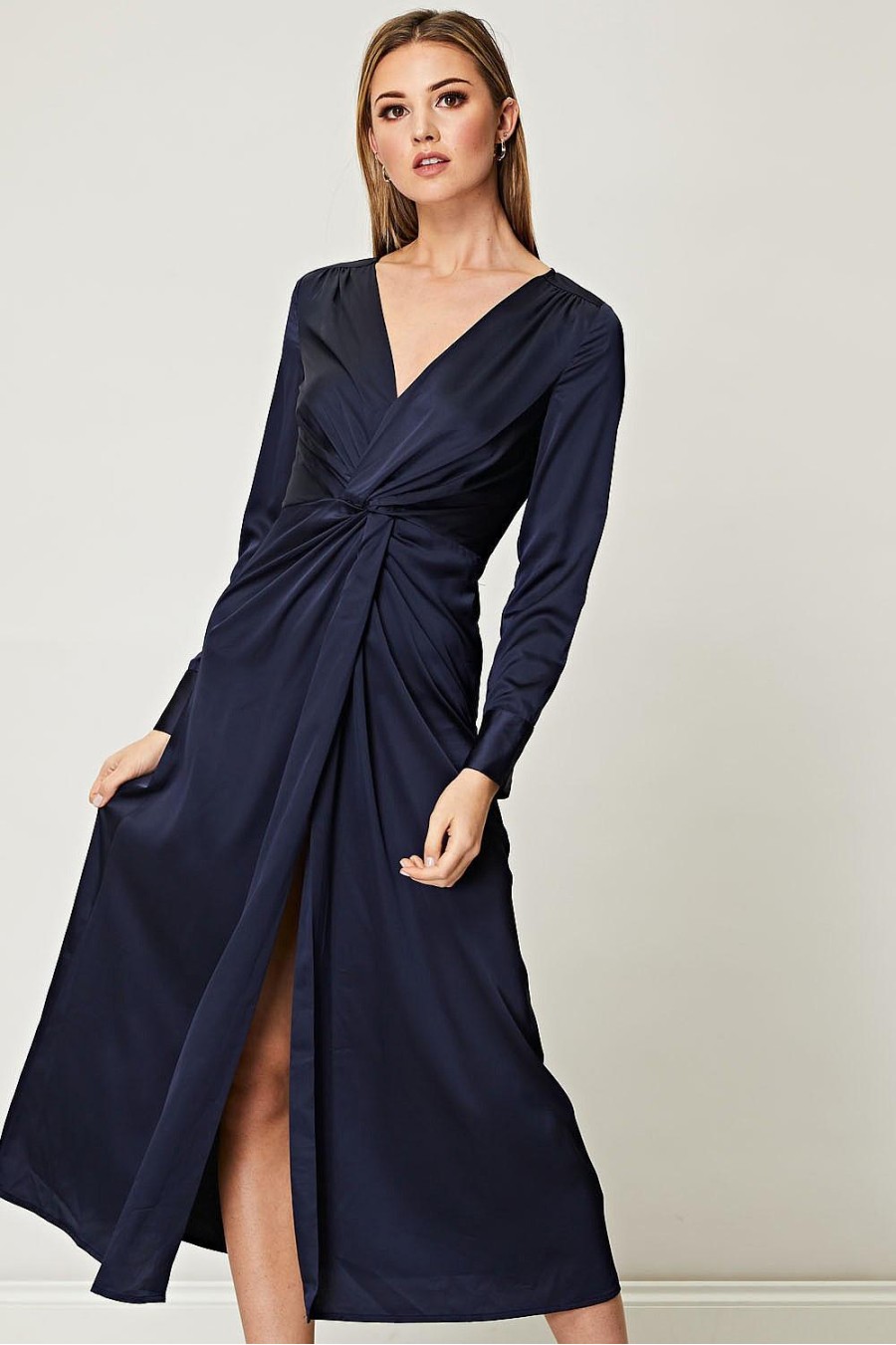 Amara Dress | Navy