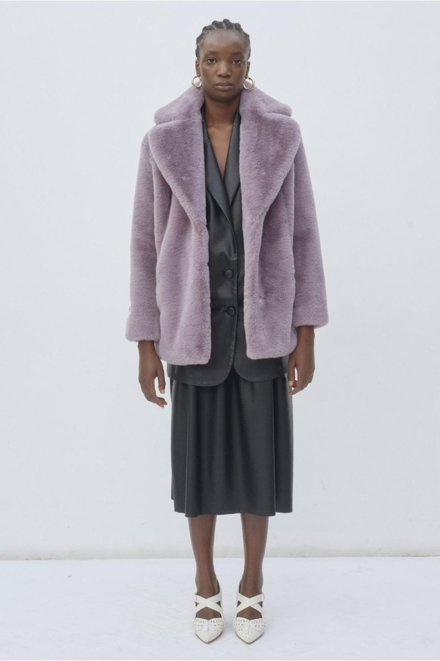 Heather Coat | Lavender