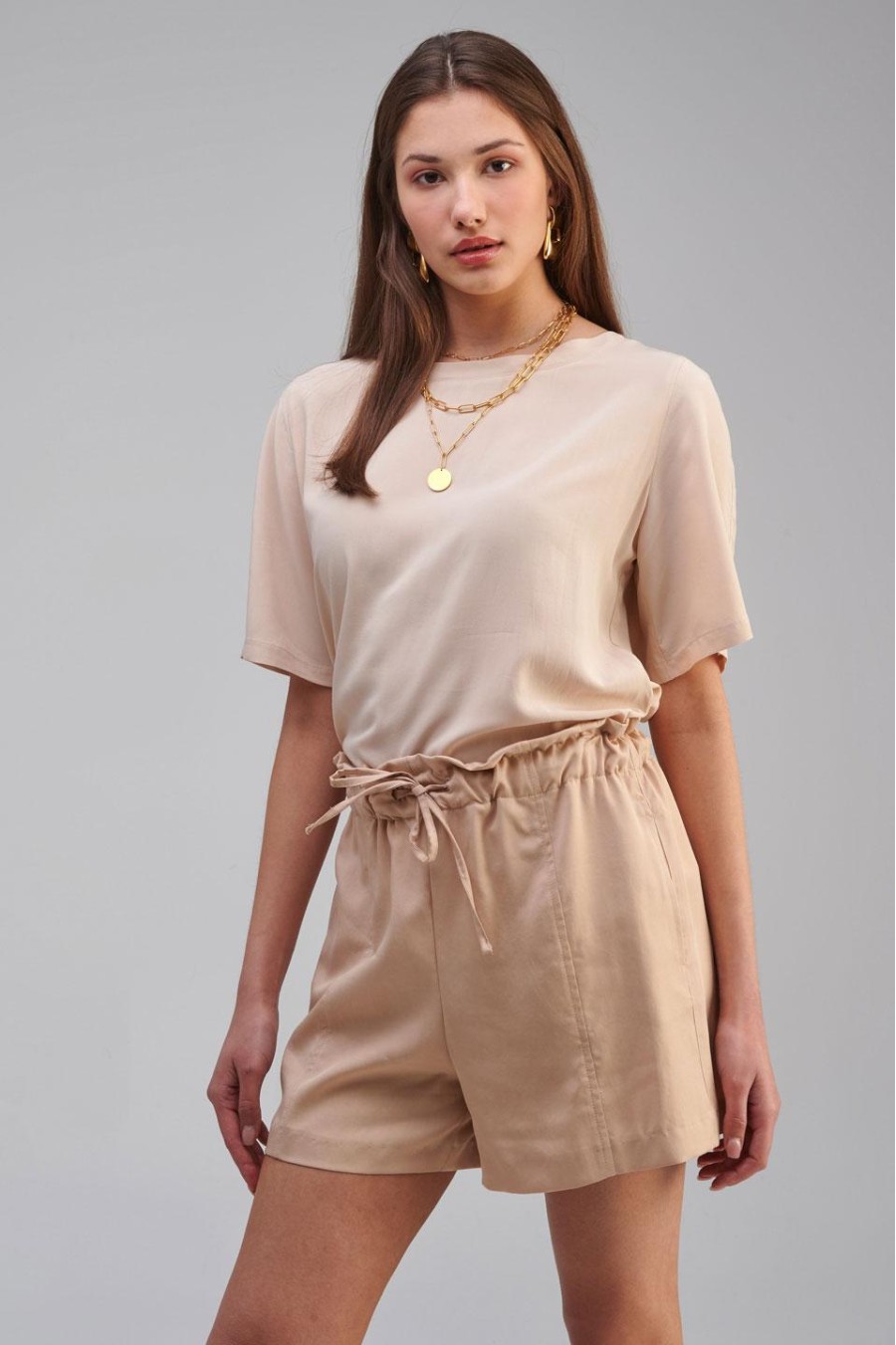 Shorts | Beige