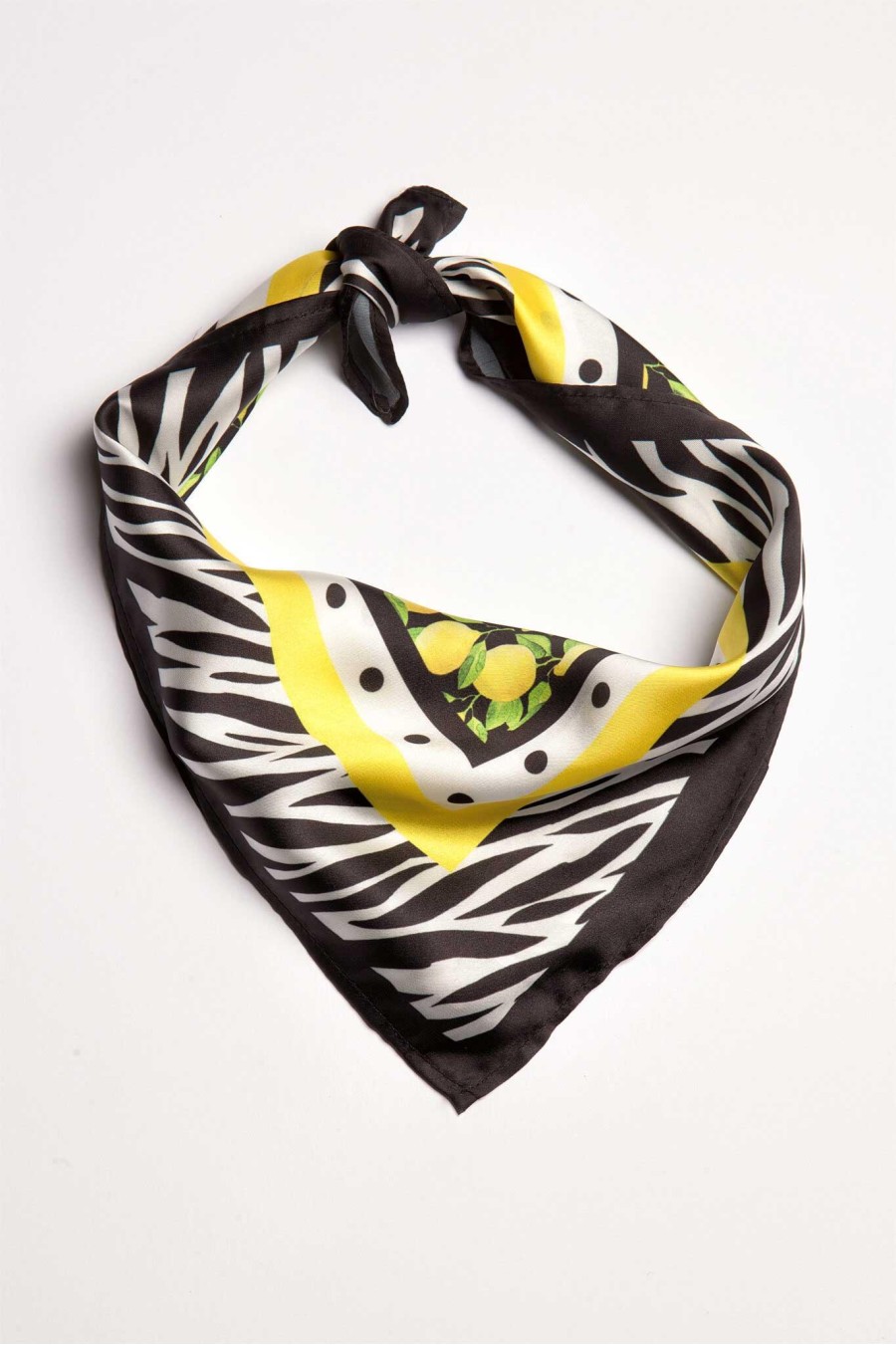 Versilia Mini Black Scarf