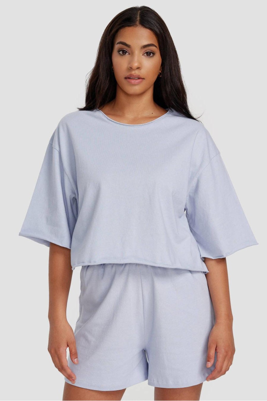 Neeta T-Shirt | Heather Blue