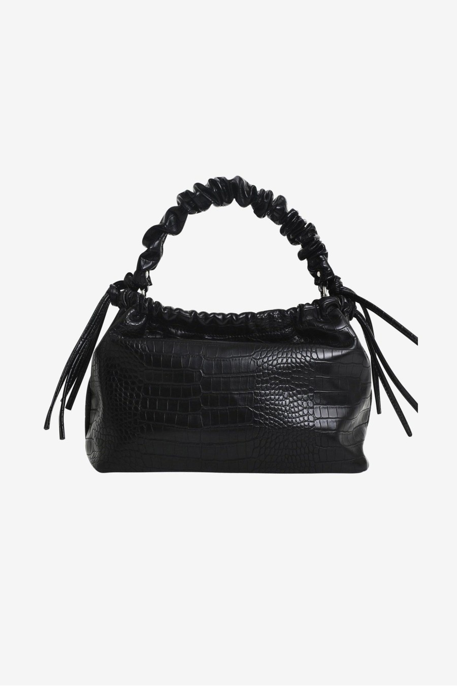 Arcadia Matte Croco | Black