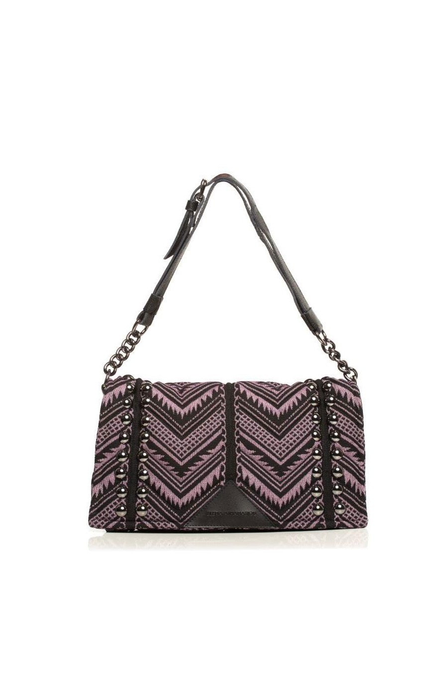 Indie Chain Pillow Bag | Acai