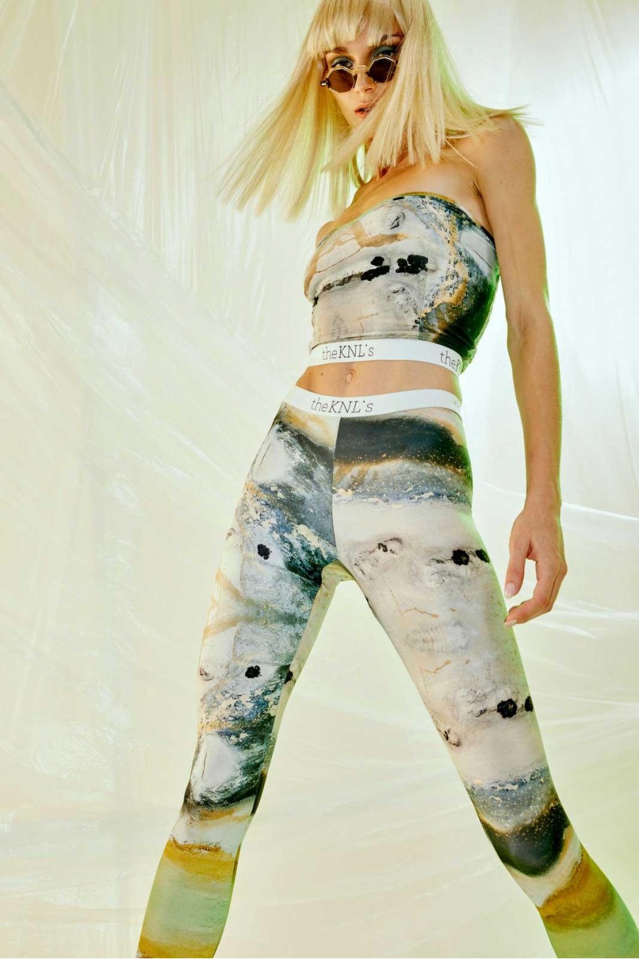 Asteroid Crop Top | Big Bang Print