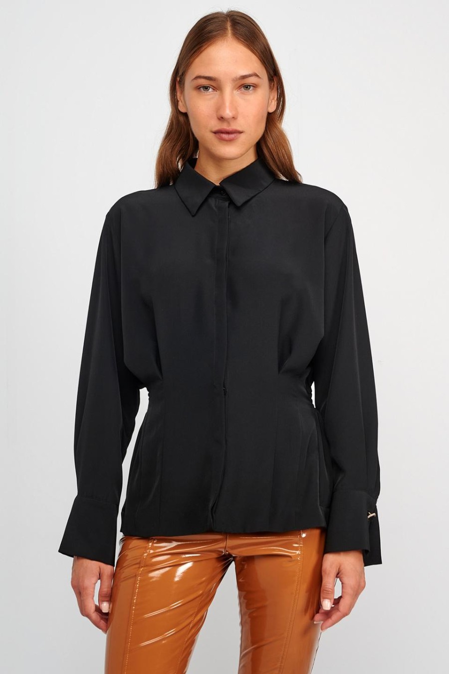 Tailored Blouse | Black