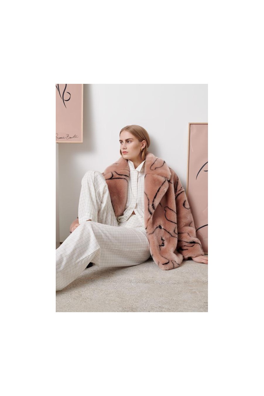 Rita Coat | Artist Collaboration Simone Brewster