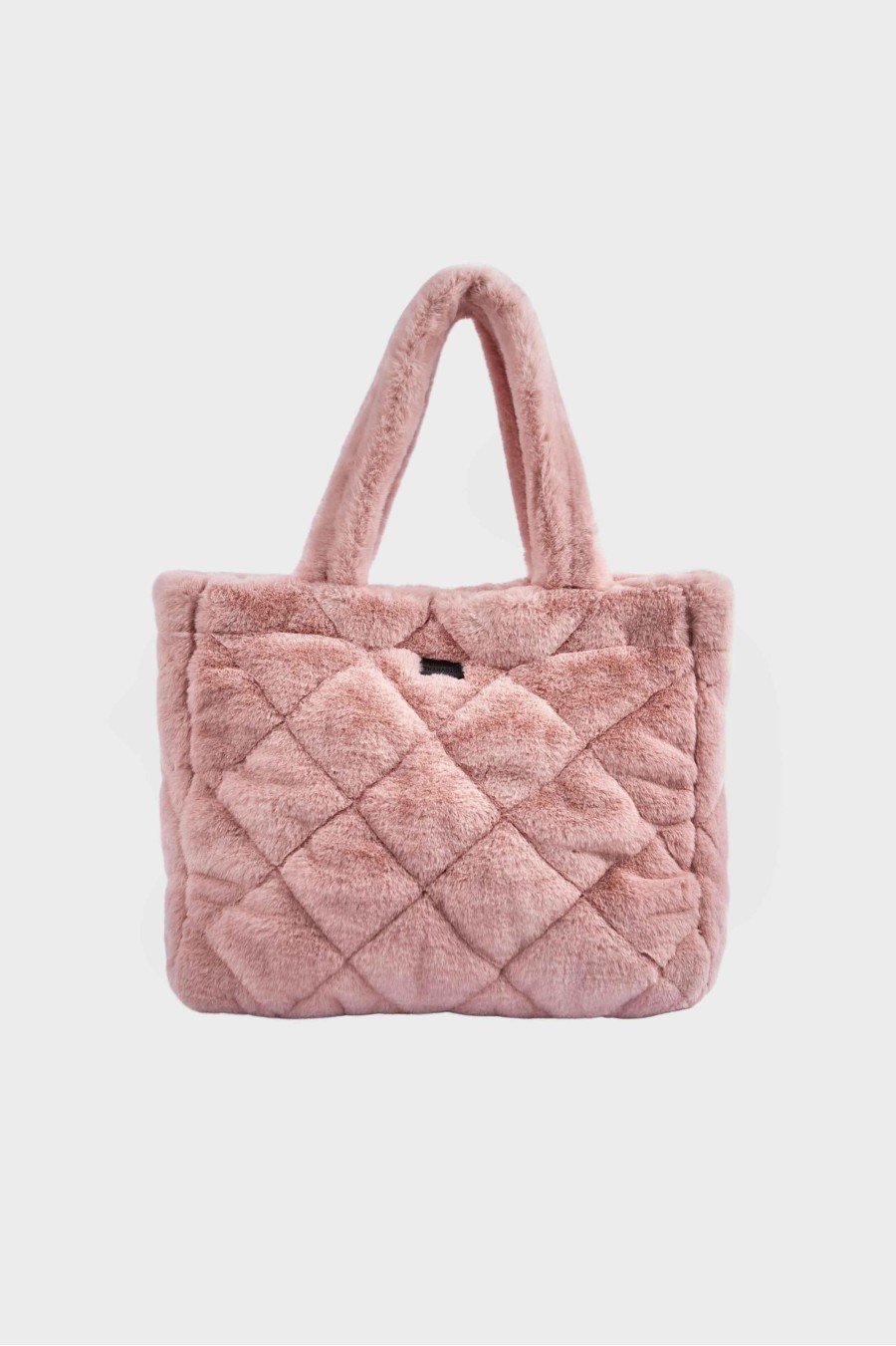 Teddy Tote Bag | Baby Pink