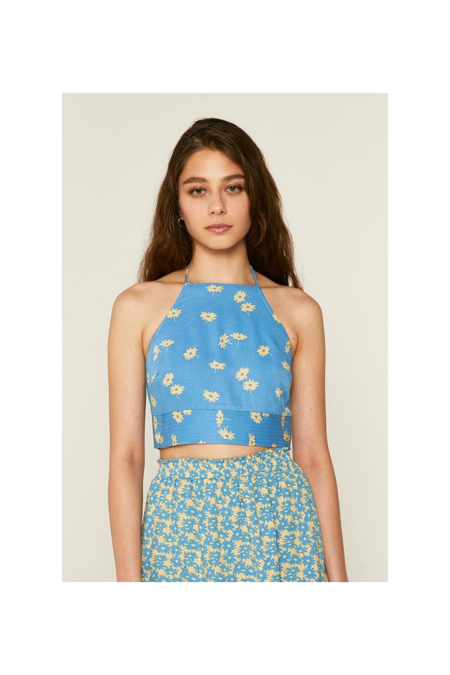 Primrose Halter Crop Top