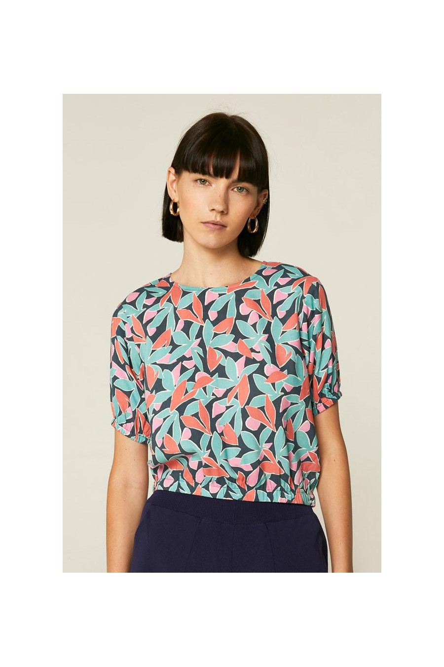 Birds of Paradise Crop Top