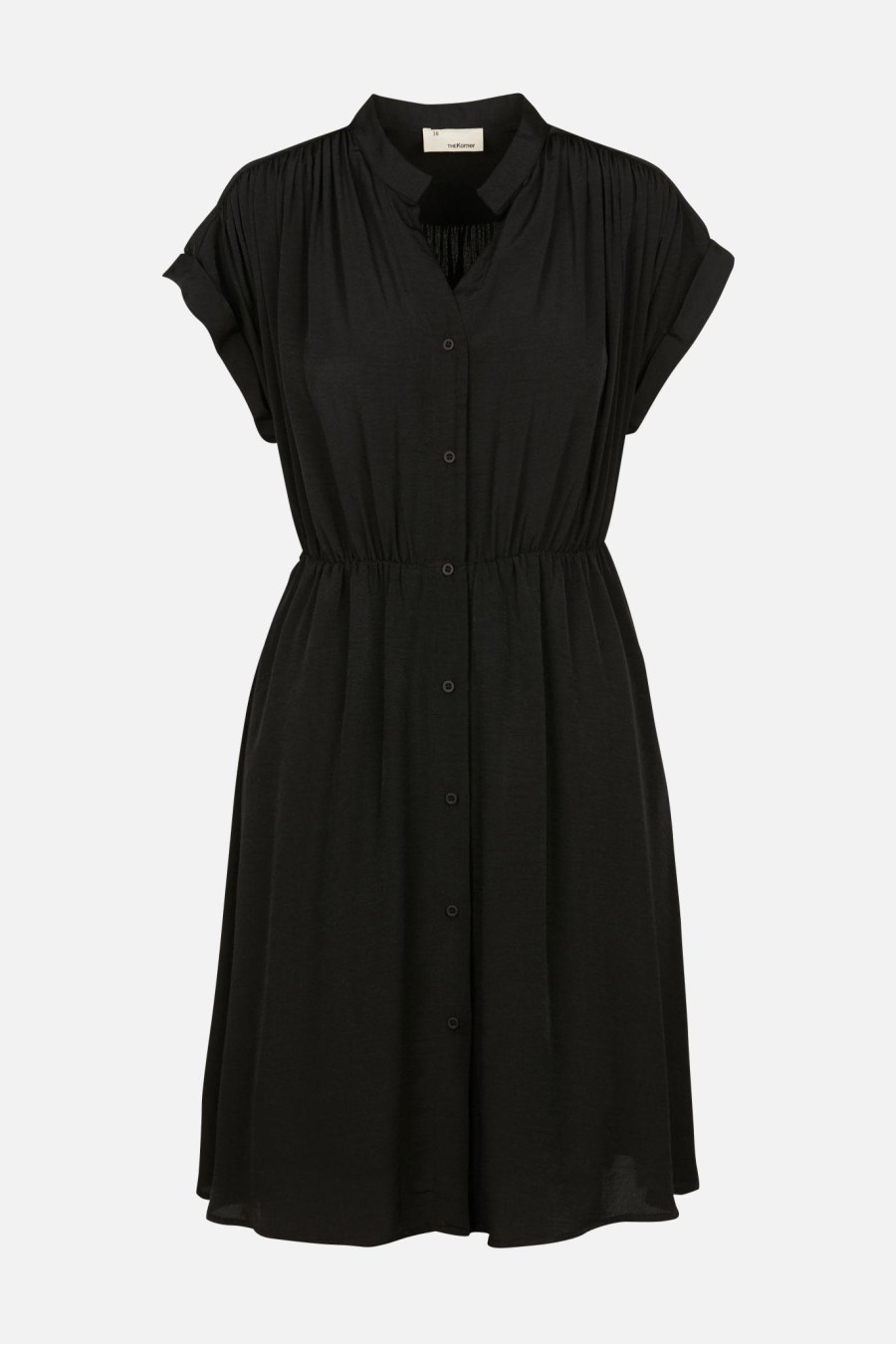 Button-down Dress | Black