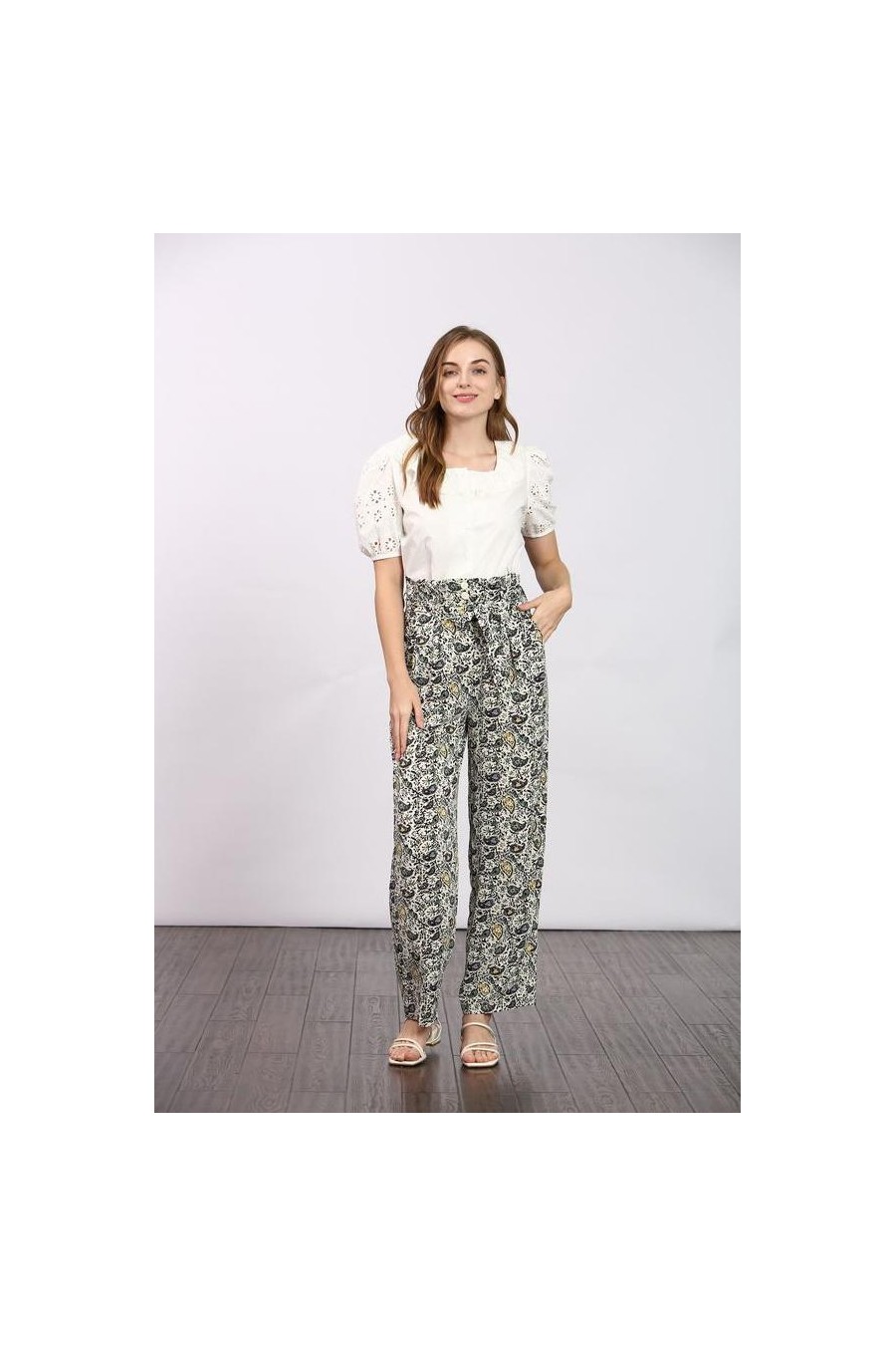 Paisley Print Pants | Off...