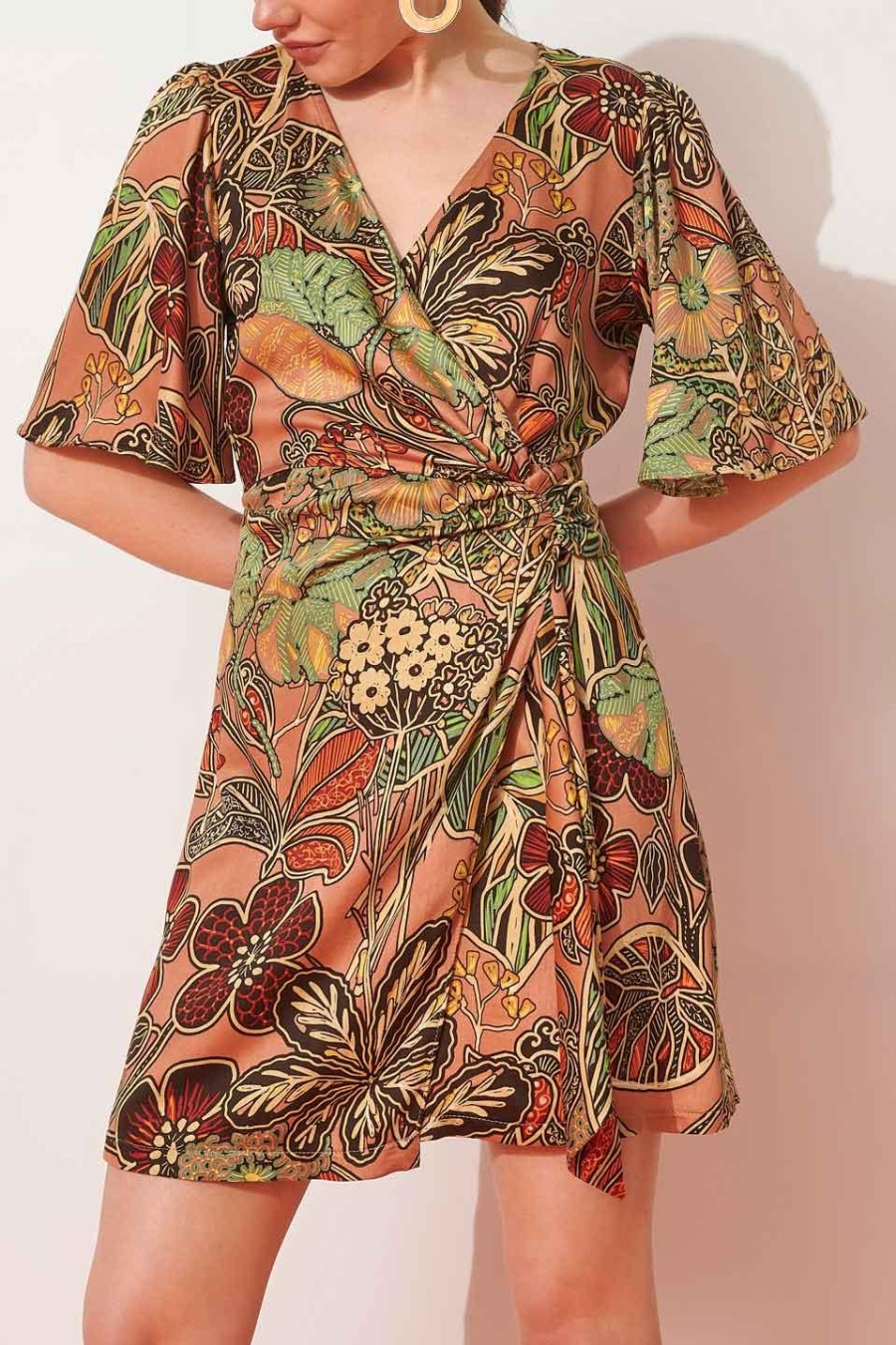 Tropical Floral Dress