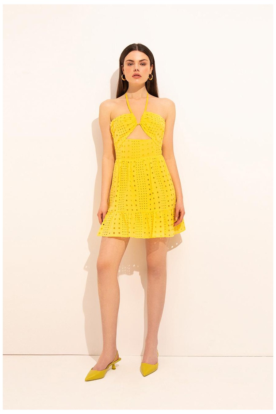 Iris Dress | Yellow