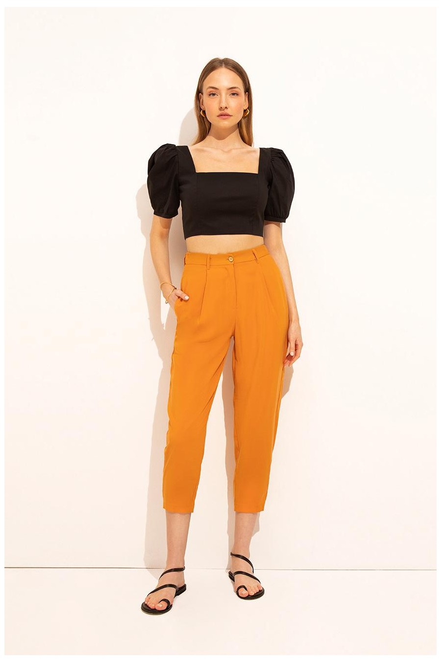 Antonia Pants | Orange