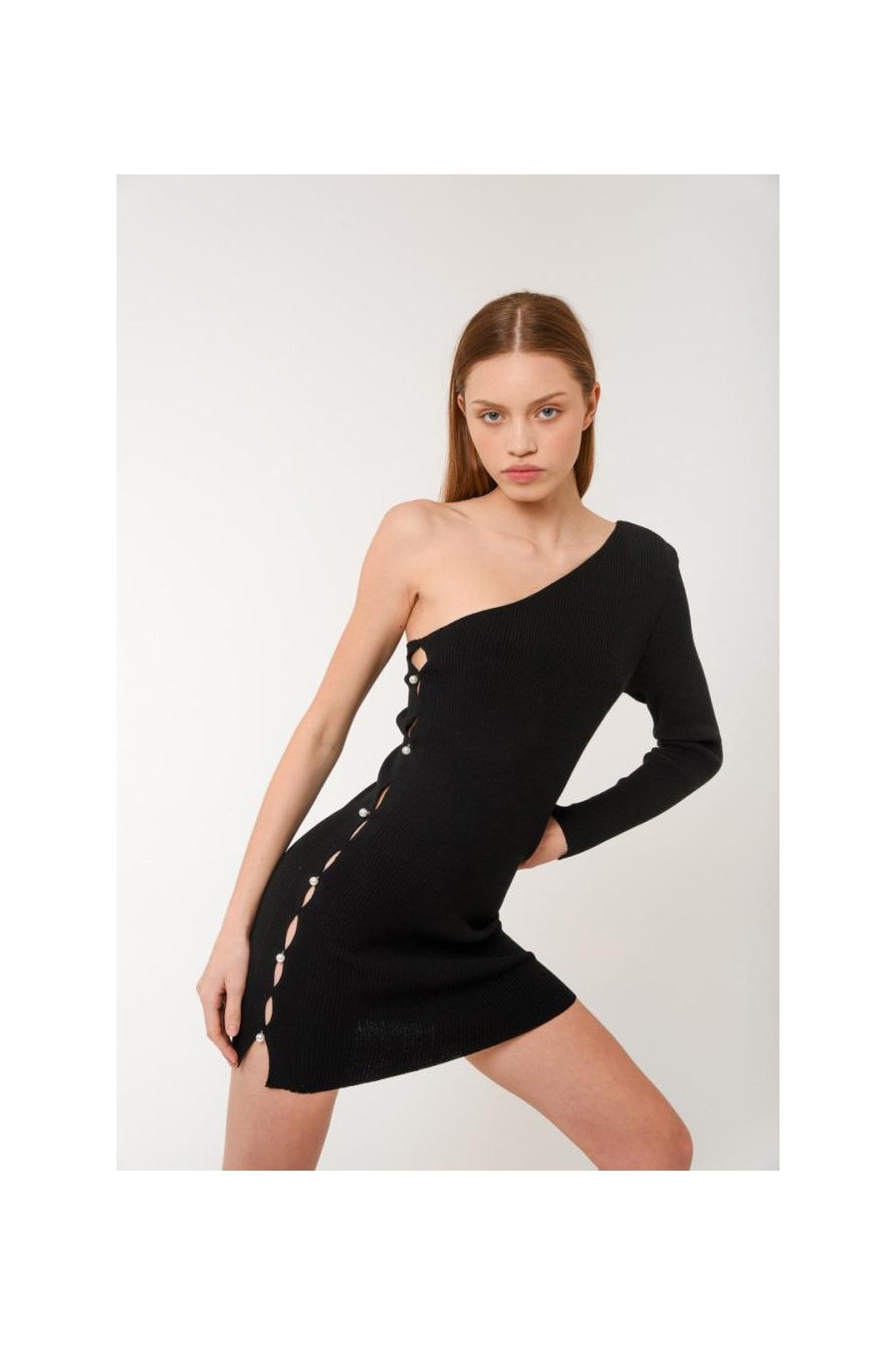 Linda Mini Dress | Black