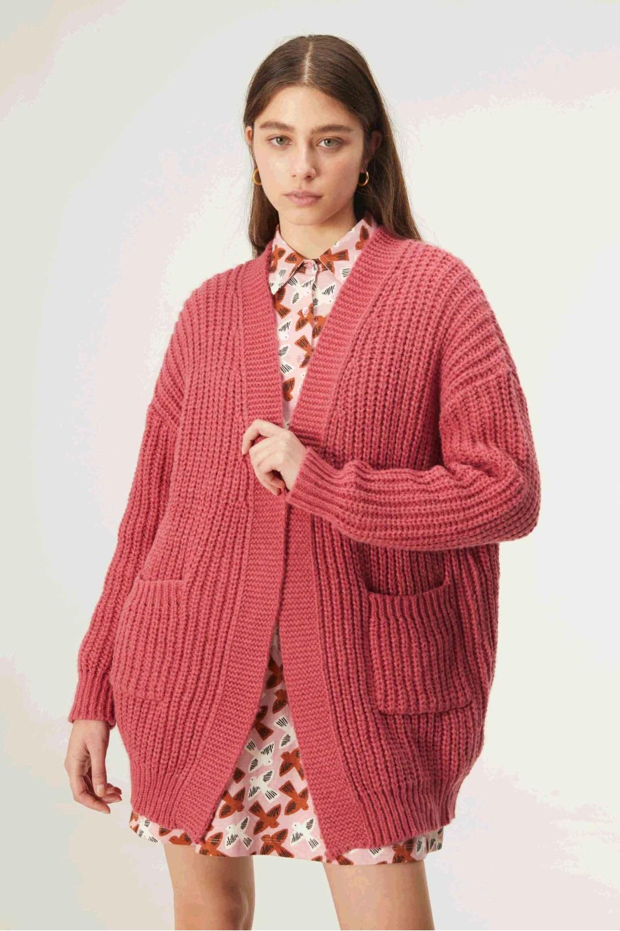 Pink Chunky Knit