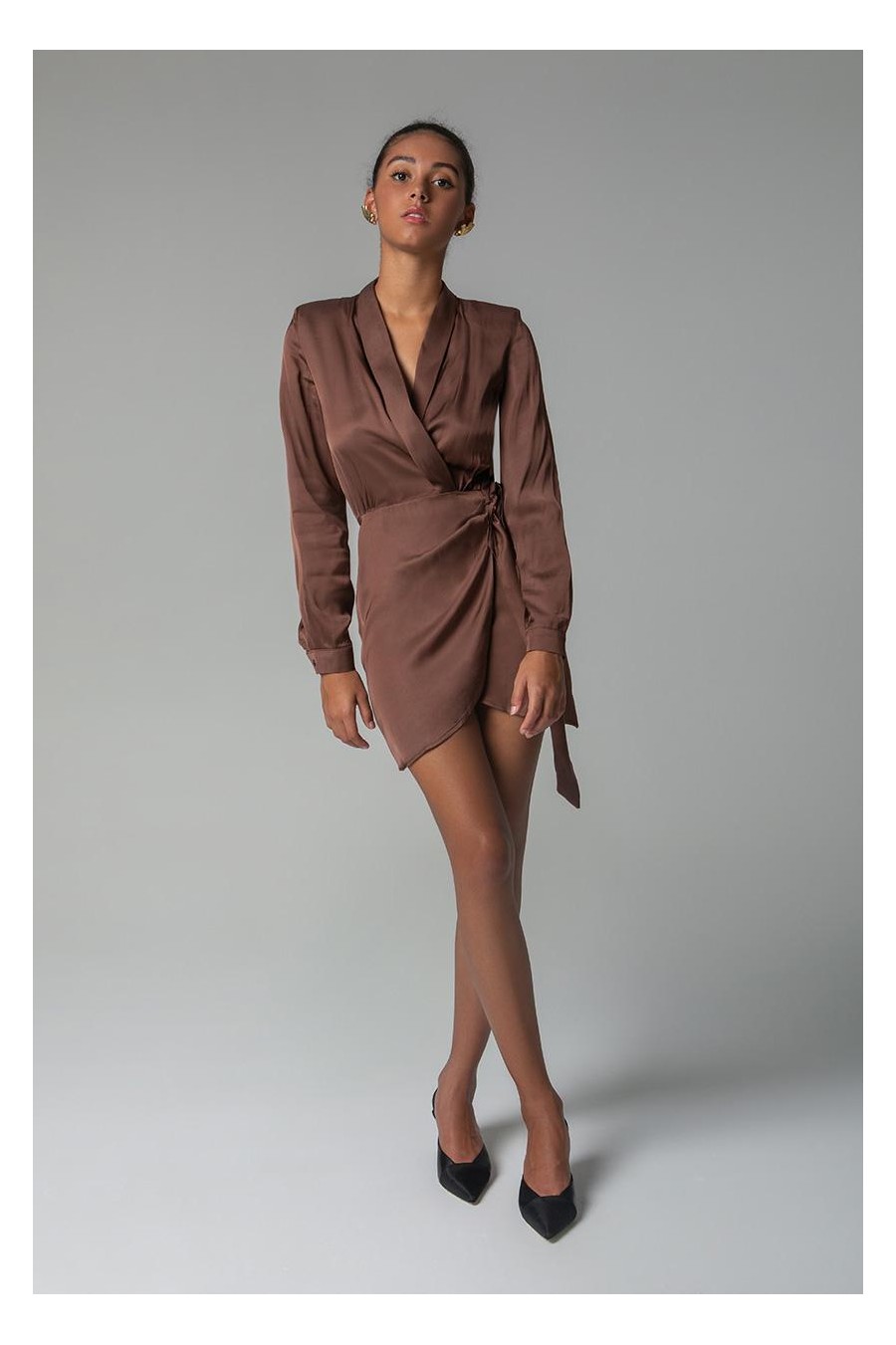 Beverly Dress | Brown