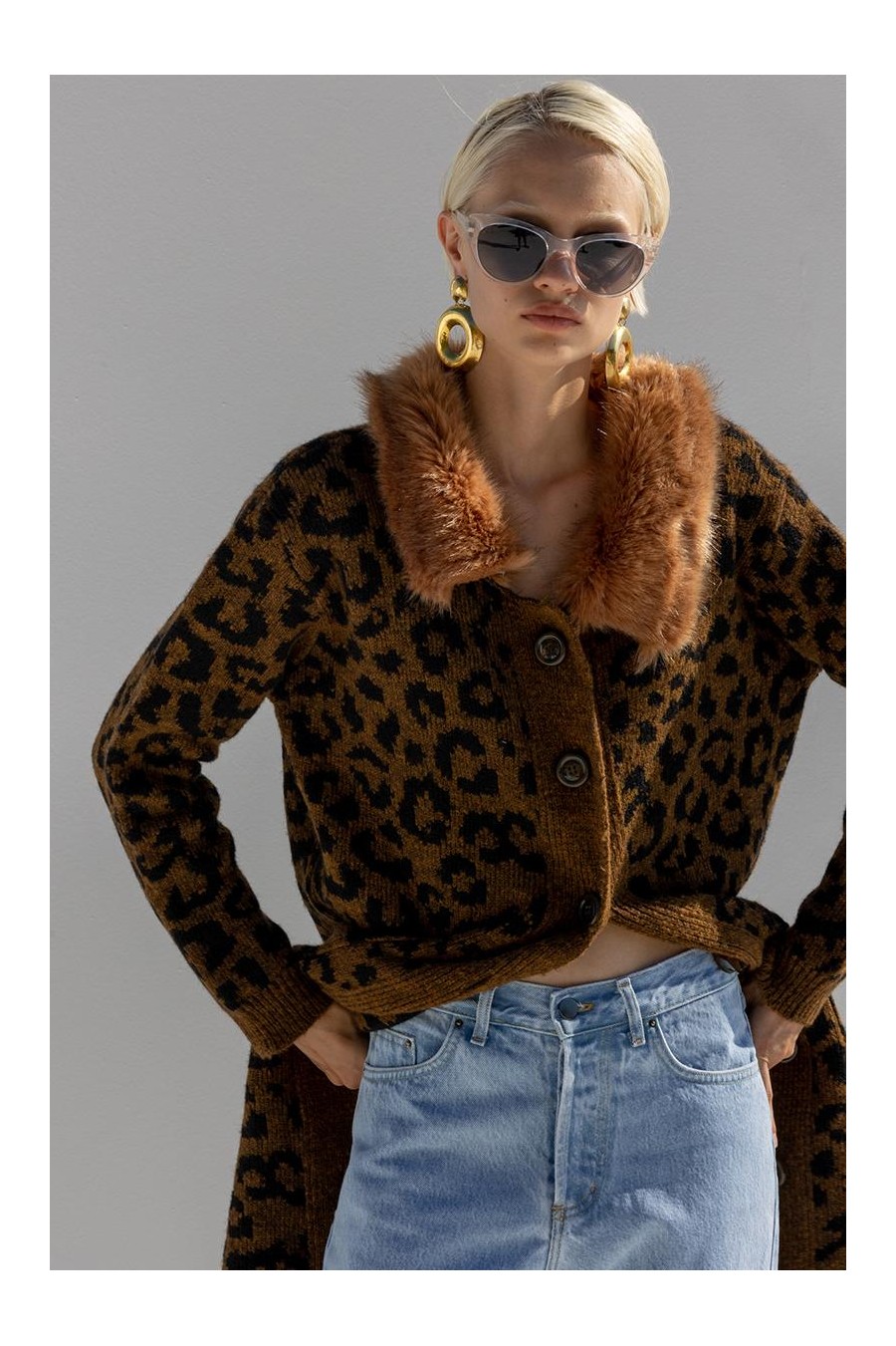 Rosalin Leopard Cardigan