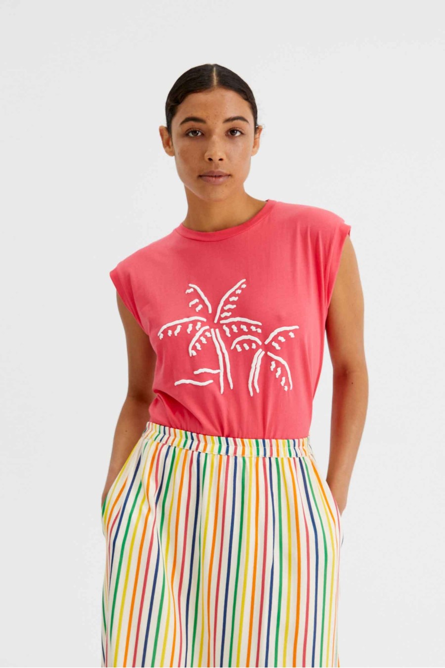 Pink Palm T-Shirt