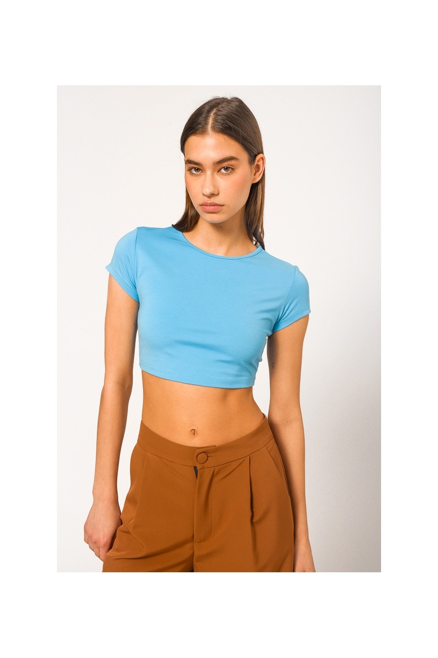 Elia Top | Sky Blue