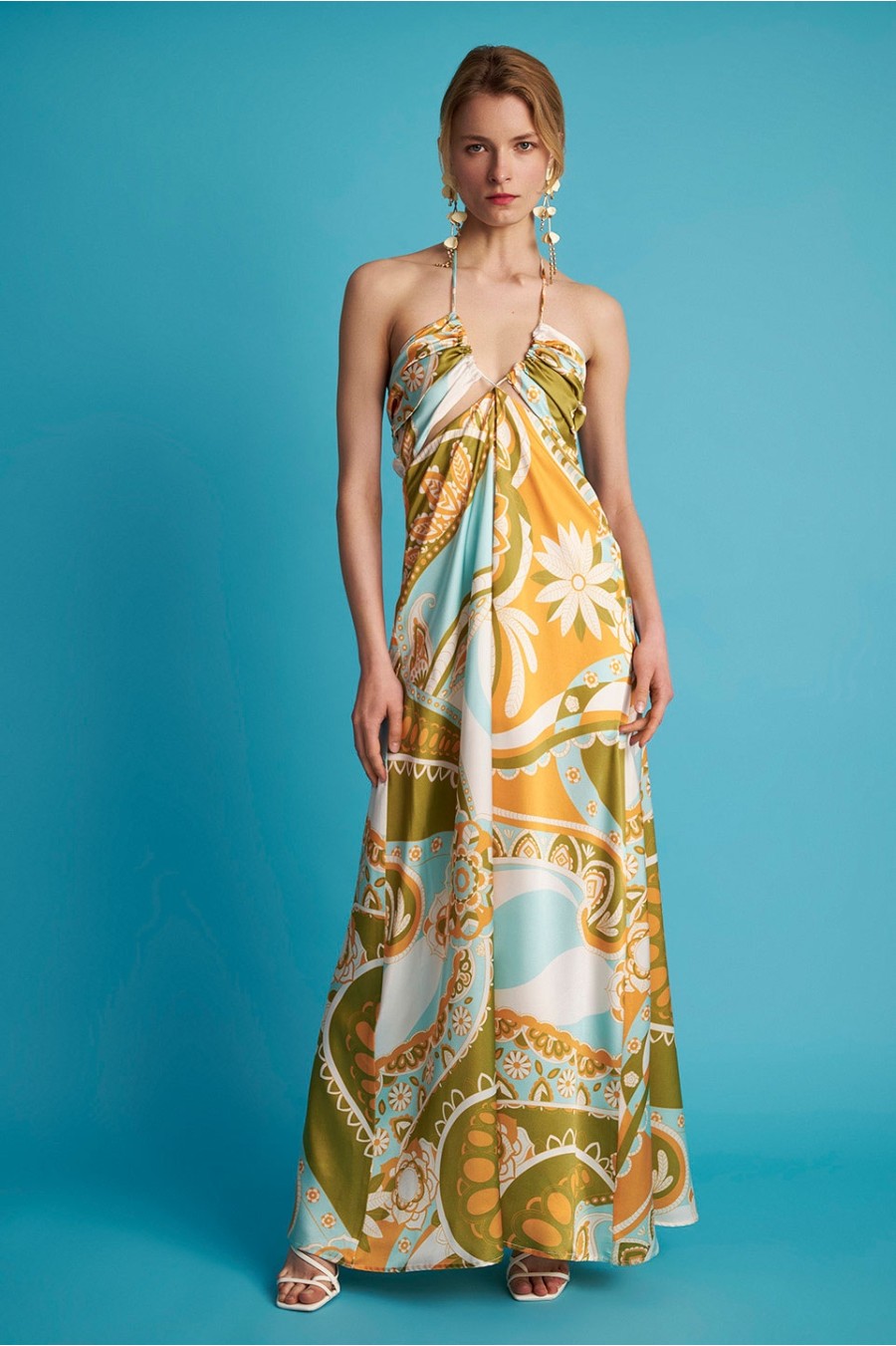 Printed Maxi Dress