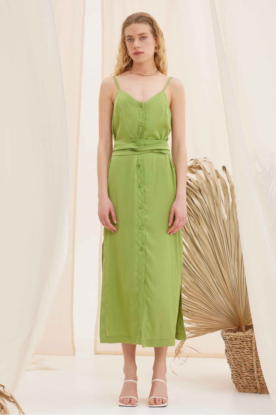 Elysium Dress | Lime