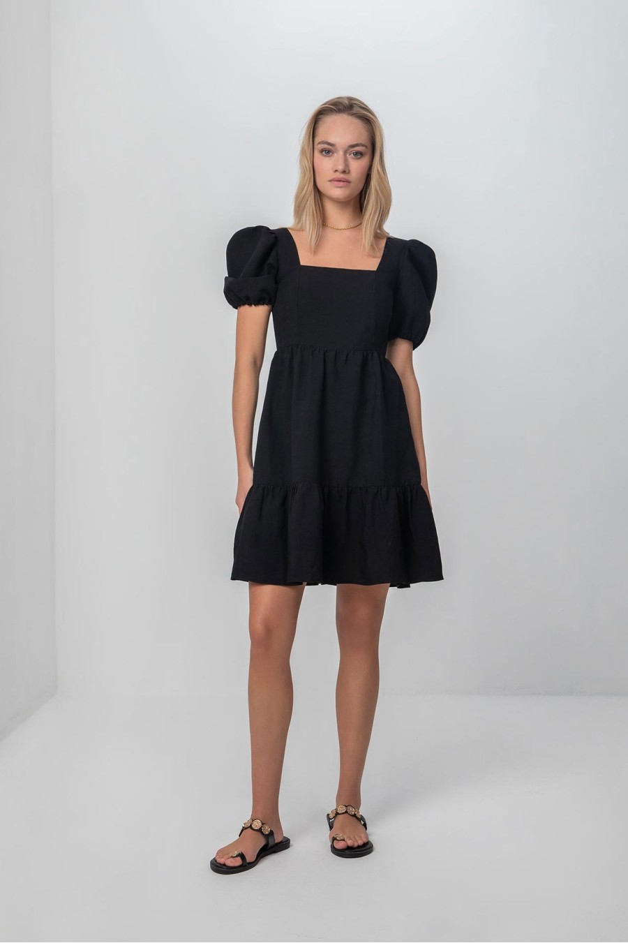 Chryssa Dress | Black