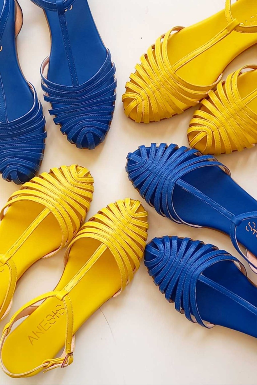 Carol Sandals | Yellow