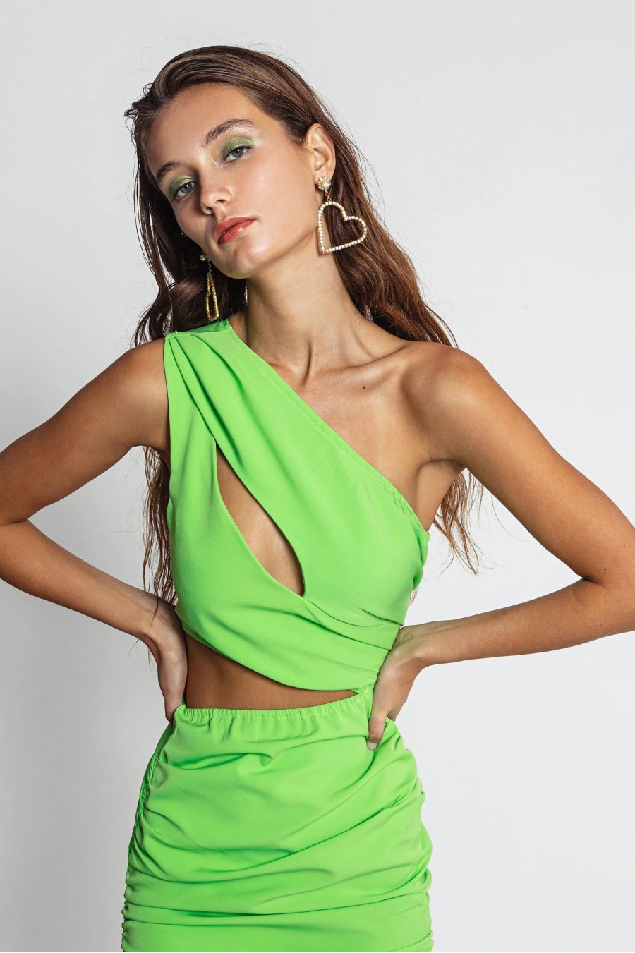 Amaya Lime Dress