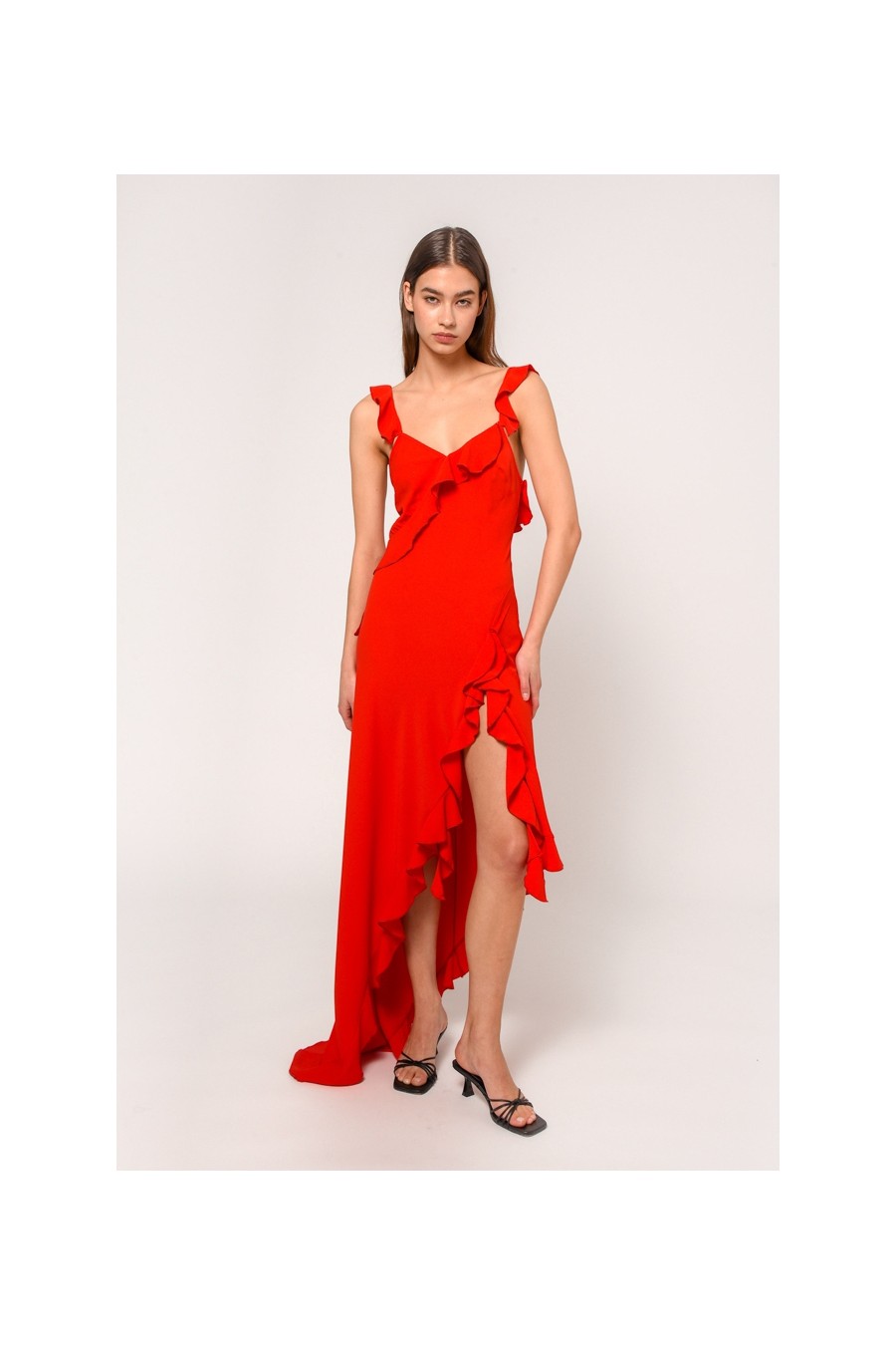 Allegra Dress | Red