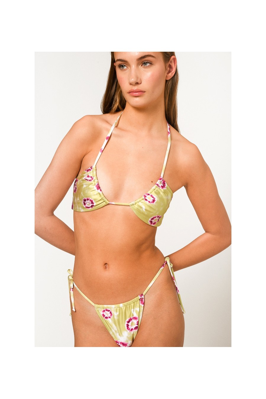 Alice Printed Bikini | Lime...