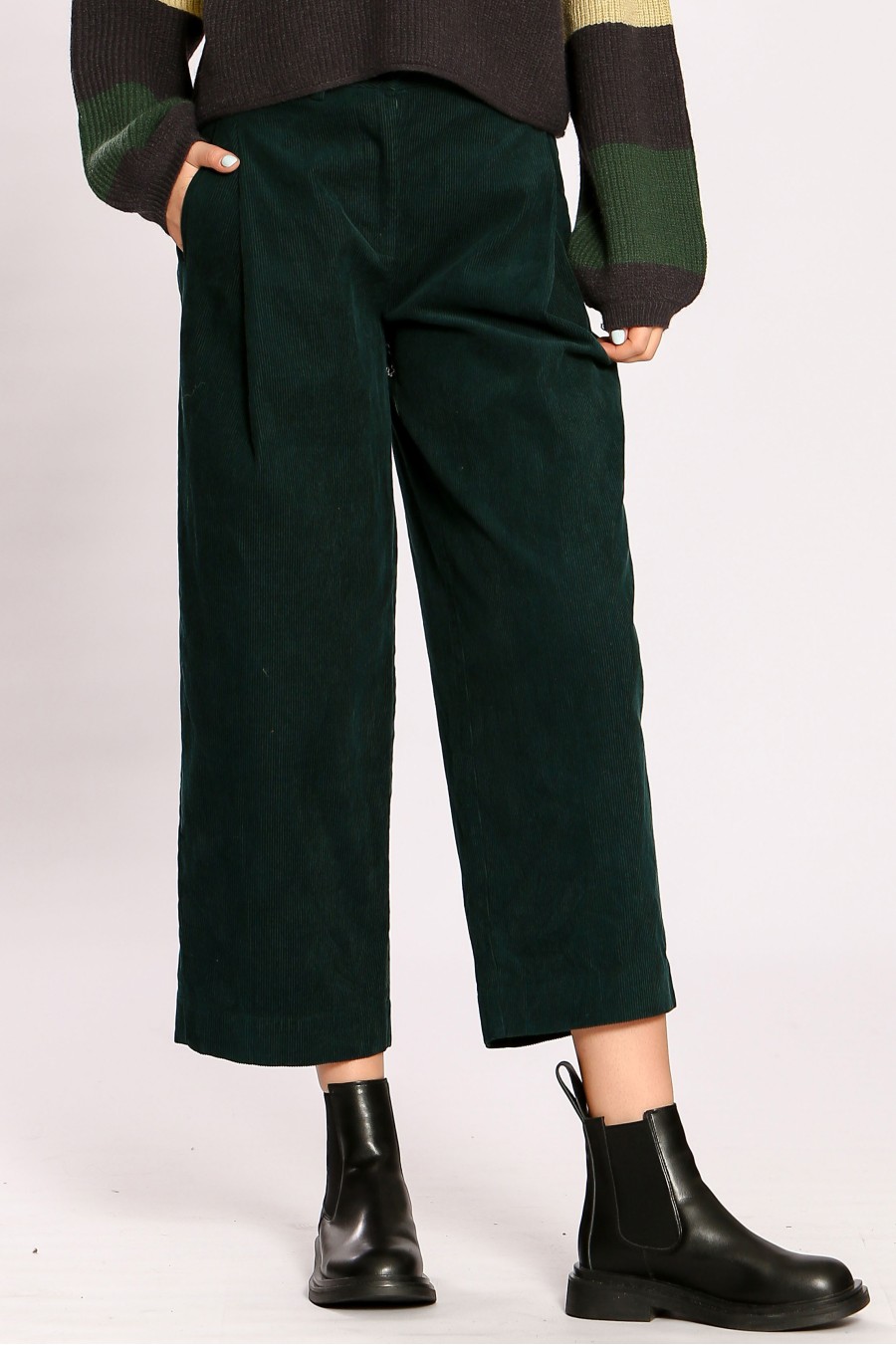 Green Corduroy Pants