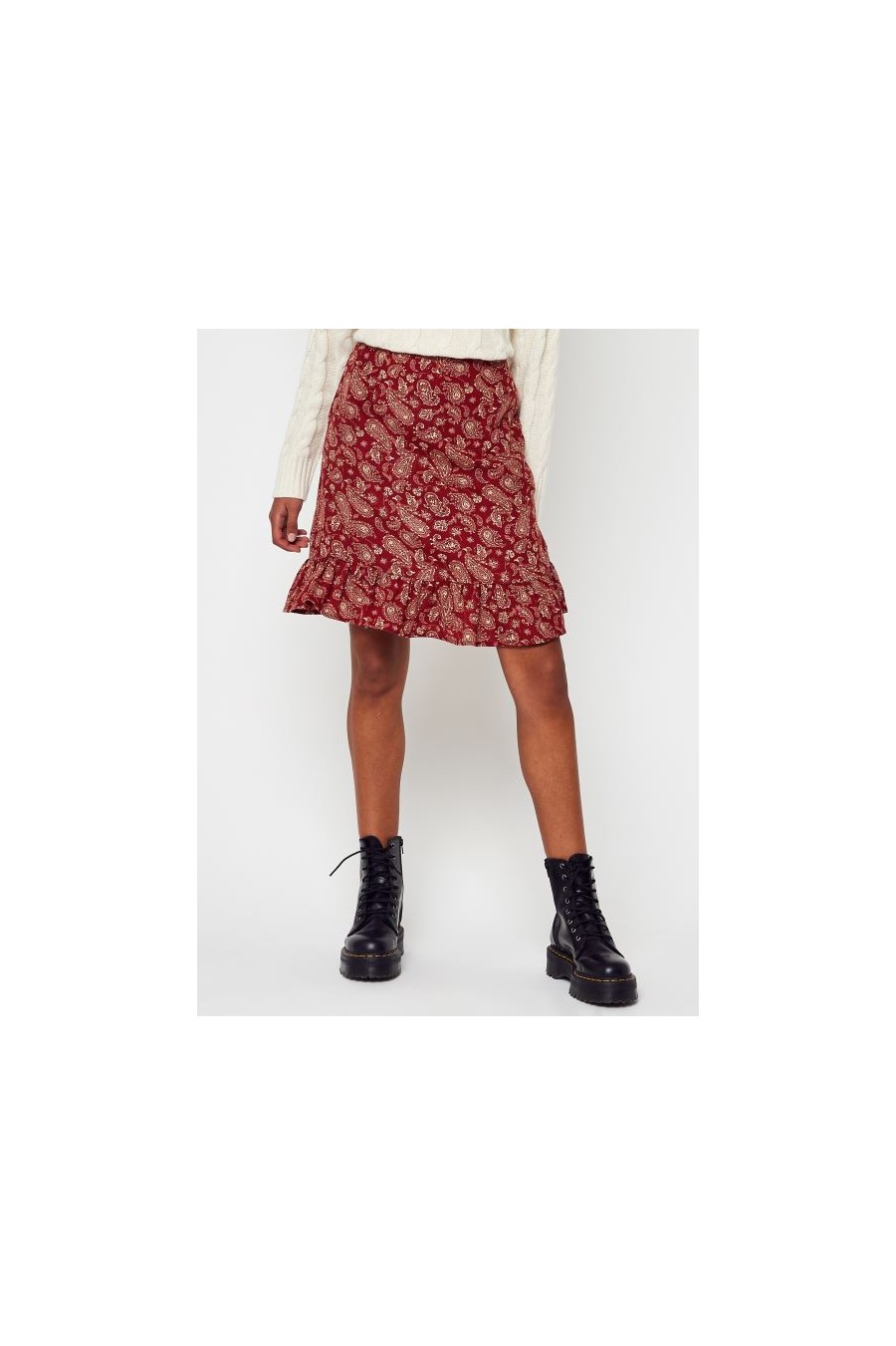 Paisley Mini Skirt