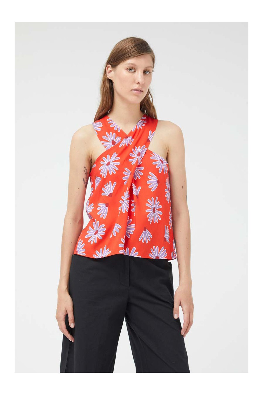 Margarita Flower Print Top