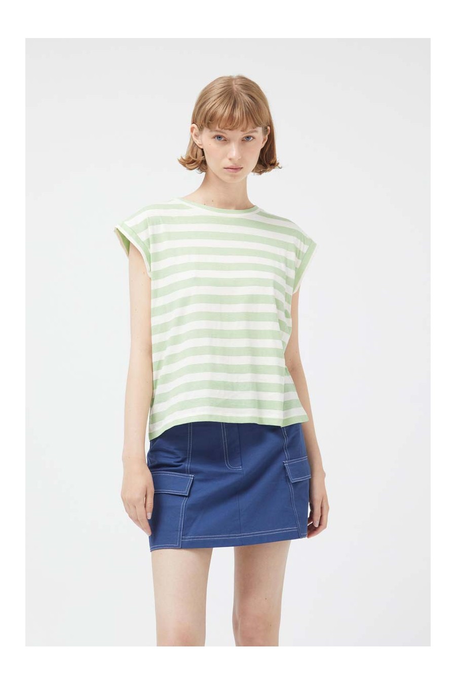 Green Stripes T-Shirt