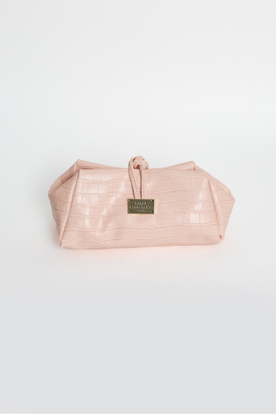 Croco Lunchbag Pink