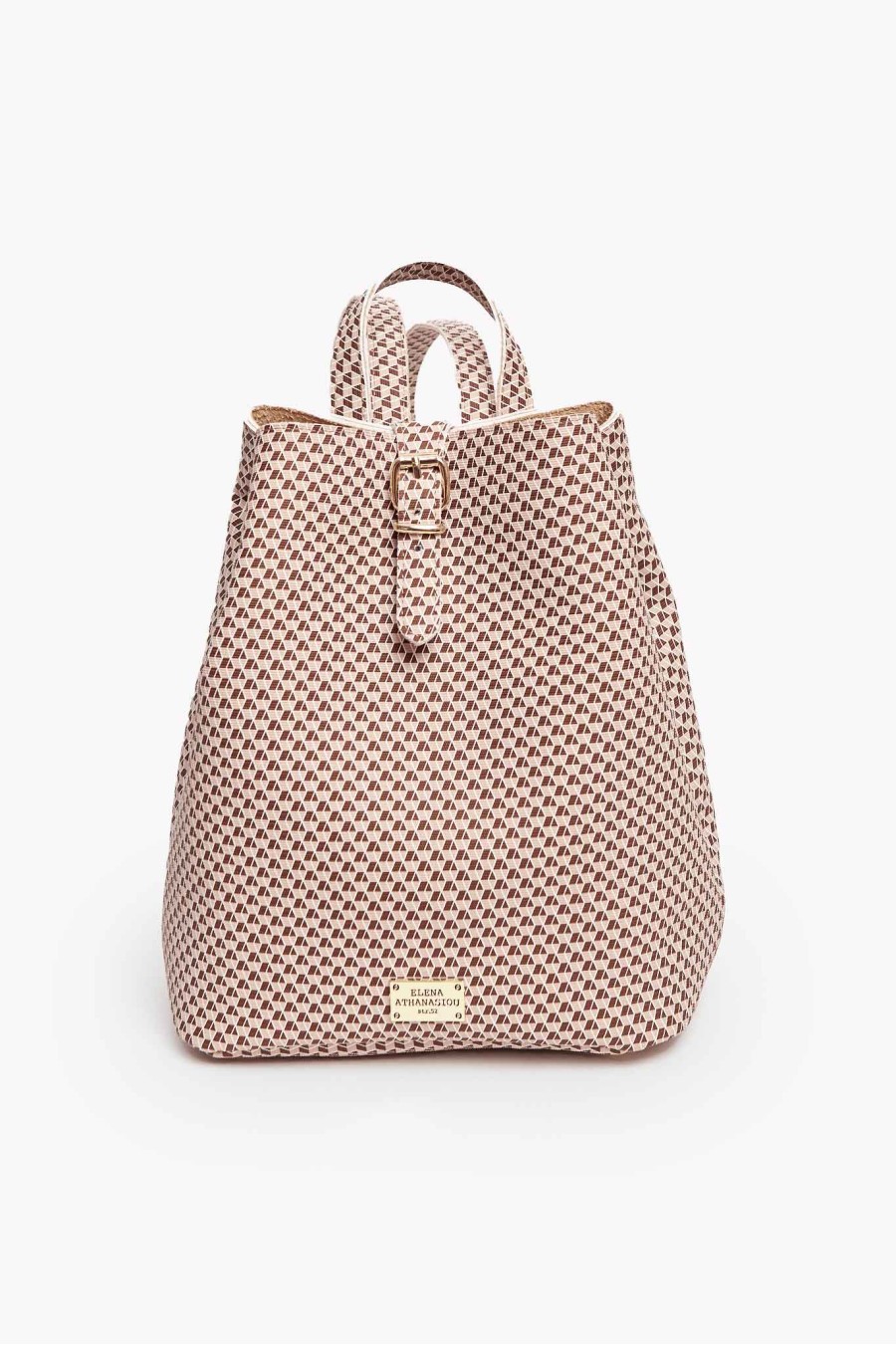 Cube Backpack Brown