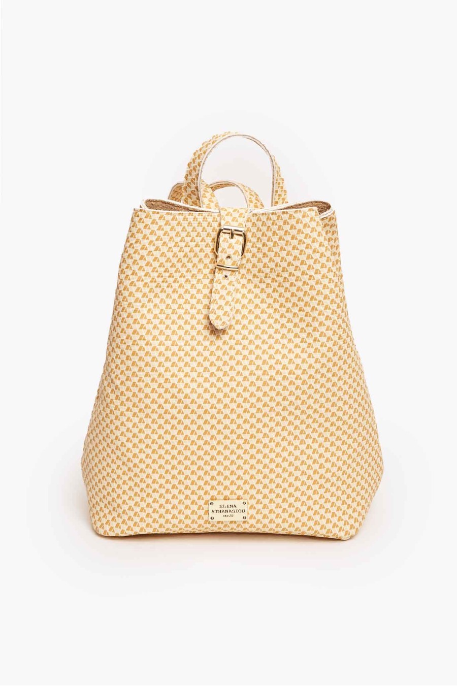 Cube Backpack Yellow