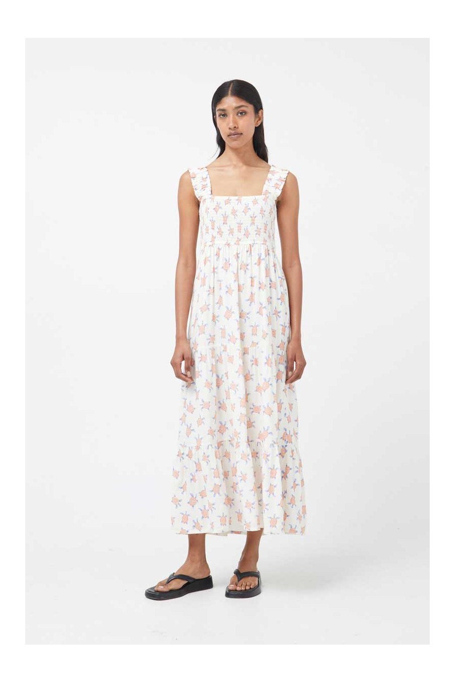 Honu Turtle Print Maxi Dress